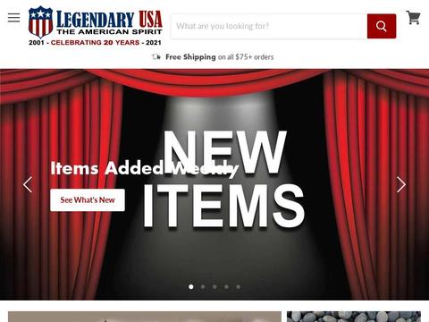 Legendaryusa.com Coupons and Promo Code