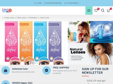 LensBox.me Coupons and Promo Code