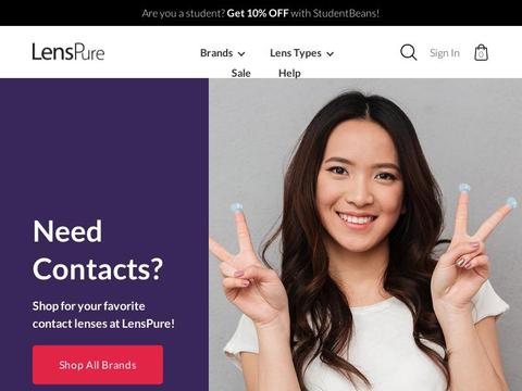 LensPure Coupons and Promo Code