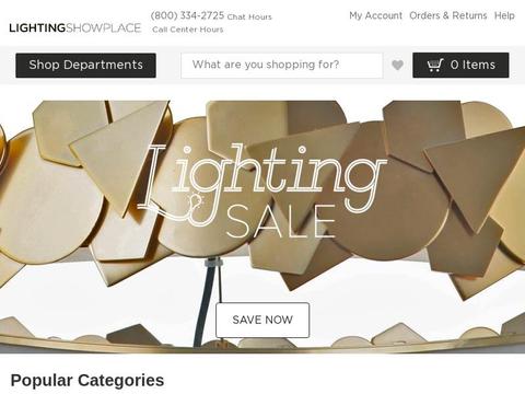 Lightingshowplace.Com Coupons and Promo Code