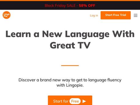 Lingopie Coupons and Promo Code