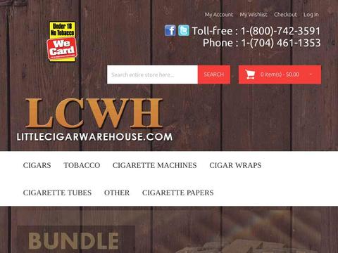 Little Cigar Warehouse Coupons and Promo Code