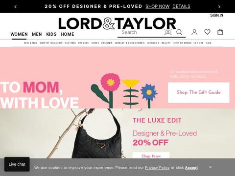 Lord & Taylor Coupons and Promo Code