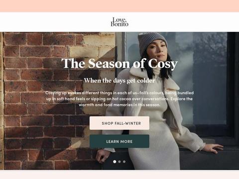 Love Bonito Coupons and Promo Code