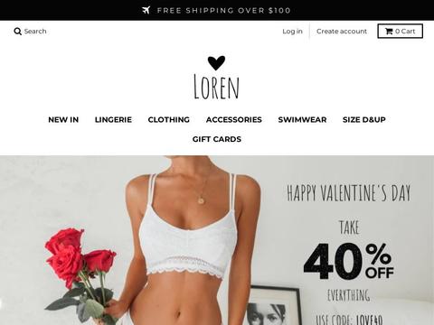 Loveloren.Com Coupons and Promo Code