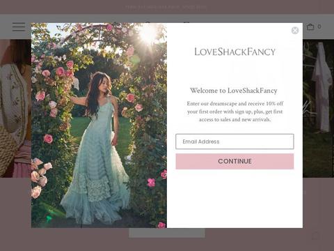 LOVESHACKFANCY Coupons and Promo Code