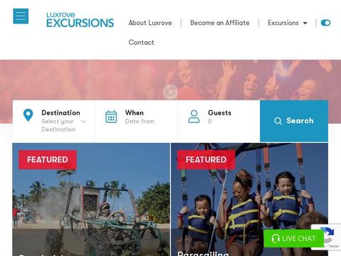 Luxrove Excursions Coupons and Promo Code