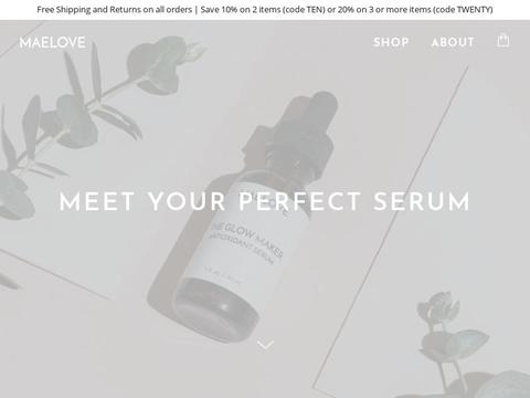 Maelove Coupons and Promo Code