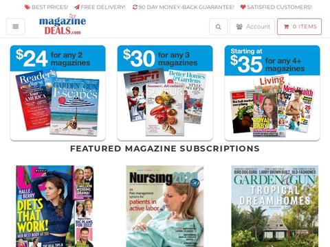 Magazine Deals Coupons and Promo Code