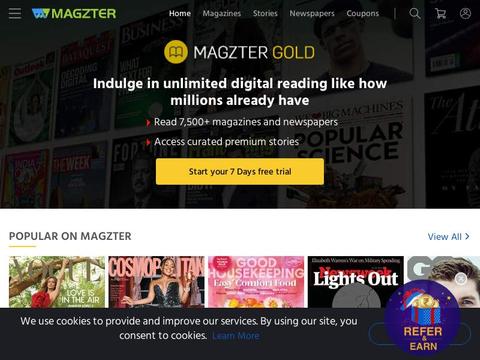 Magzter Coupons and Promo Code