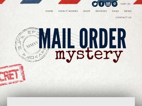 Mail Order Mystery Coupons and Promo Code