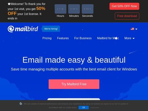 Mailbird Coupons and Promo Code