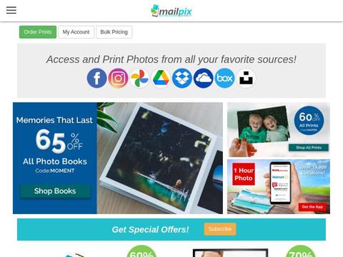 Mailpix.com Coupons and Promo Code
