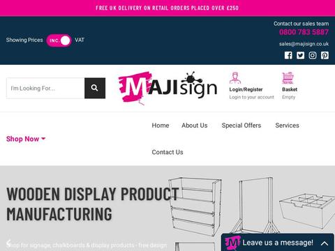 Majisign.Co.Uk Coupons and Promo Code