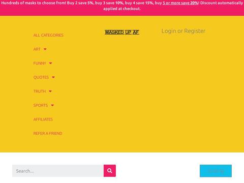 Masked Up AF Coupons and Promo Code