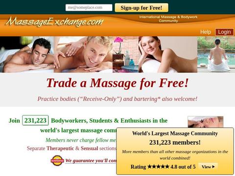 Massageexchange.Com Coupons and Promo Code