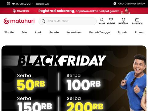 matahari Coupons and Promo Code