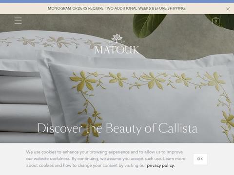 Matouk Coupons and Promo Code