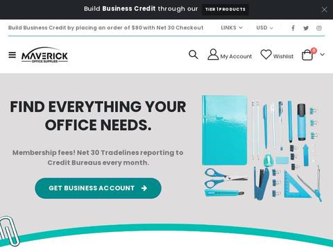 MaverickOfficeSupplies Coupons and Promo Code