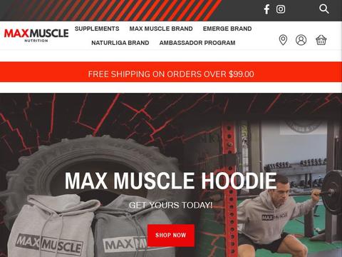 Max Muscle Coupons and Promo Code