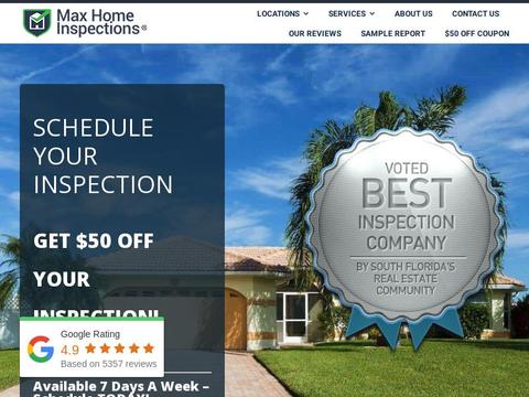 Maxhomeinspections.Com Coupons and Promo Code Maxhomeinspections.Com Coupons and Promo Code