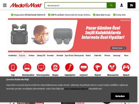 Mediamarkt.com.tr Coupons and Promo Code