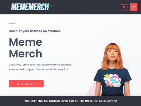 Meme-Merch-Com Coupons and Promo Code