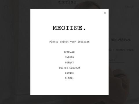 Meotine.Com Coupons and Promo Code