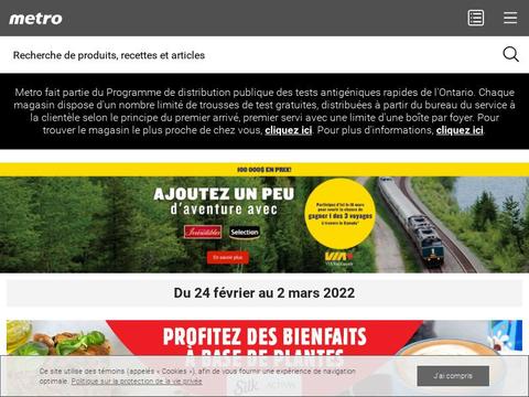 Metro.Ca Coupons and Promo Code