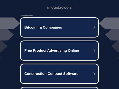 Micaekro Coupons and Promo Code