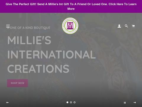 Millie's International Creations Coupons and Promo Code