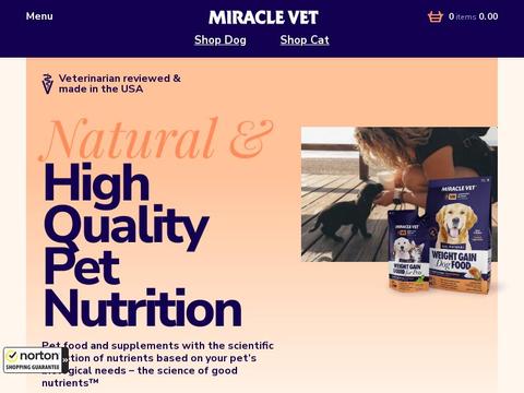 miraclevet Coupons and Promo Code