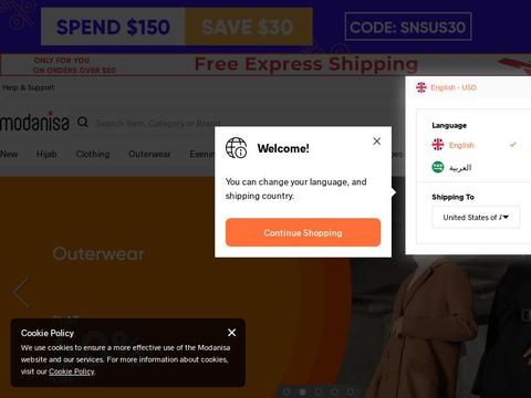 Modanisa Coupons and Promo Code