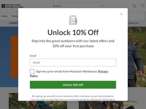 Mountain Warehouse US Coupons and Promo Code Mountain Warehouse US Coupons and Promo Code