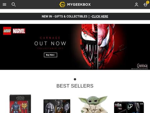 My Geek Box UK Coupons and Promo Code