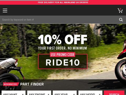 Mymotoparts.Co.Uk Coupons and Promo Code