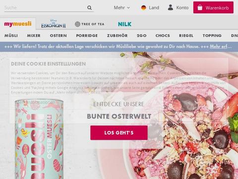 Mymuesli.Com Coupons and Promo Code