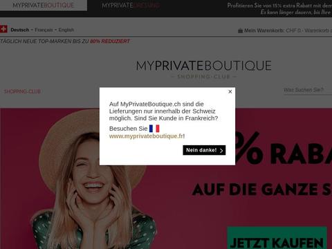 Myprivateboutique.Ch Coupons and Promo Code
