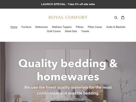 myroyalcomfort Coupons and Promo Code