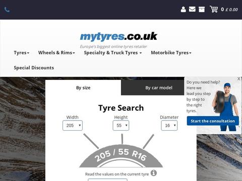 mytyres.co.uk Coupons and Promo Code