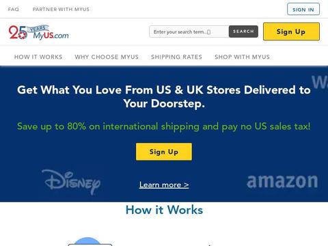 MyUS.com Coupons and Promo Code