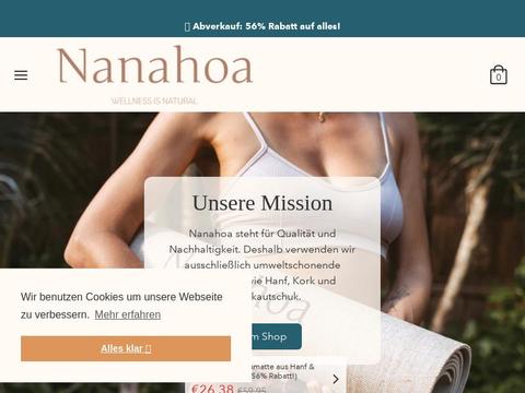 nanahoa Coupons and Promo Code
