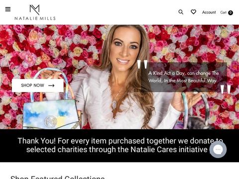 NATALIE MILLS Coupons and Promo Code