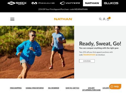 Nathan Sports Coupons and Promo Code