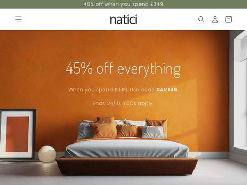 Natici Coupons and Promo Code