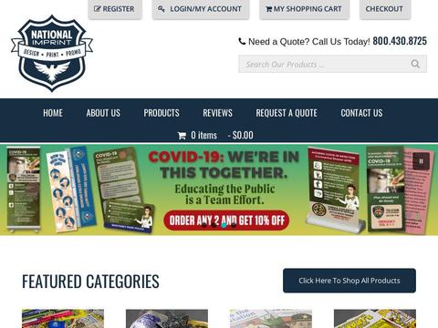 National Imprint Coupons and Promo Code