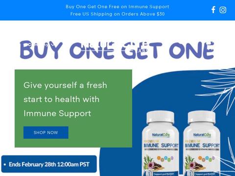 Natural Cure Labs Coupons and Promo Code
