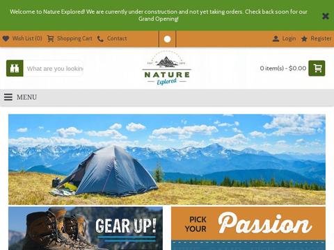 Natureexplored.com Coupons and Promo Code