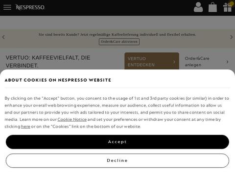 Nespresso DE Coupons and Promo Code