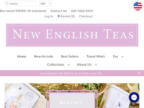 Newenglishteas.Com Coupons and Promo Code